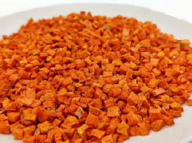 冷凍乾燥紅蘿蔔